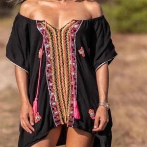 cover up, Beach dress, Boho beach casual  dress